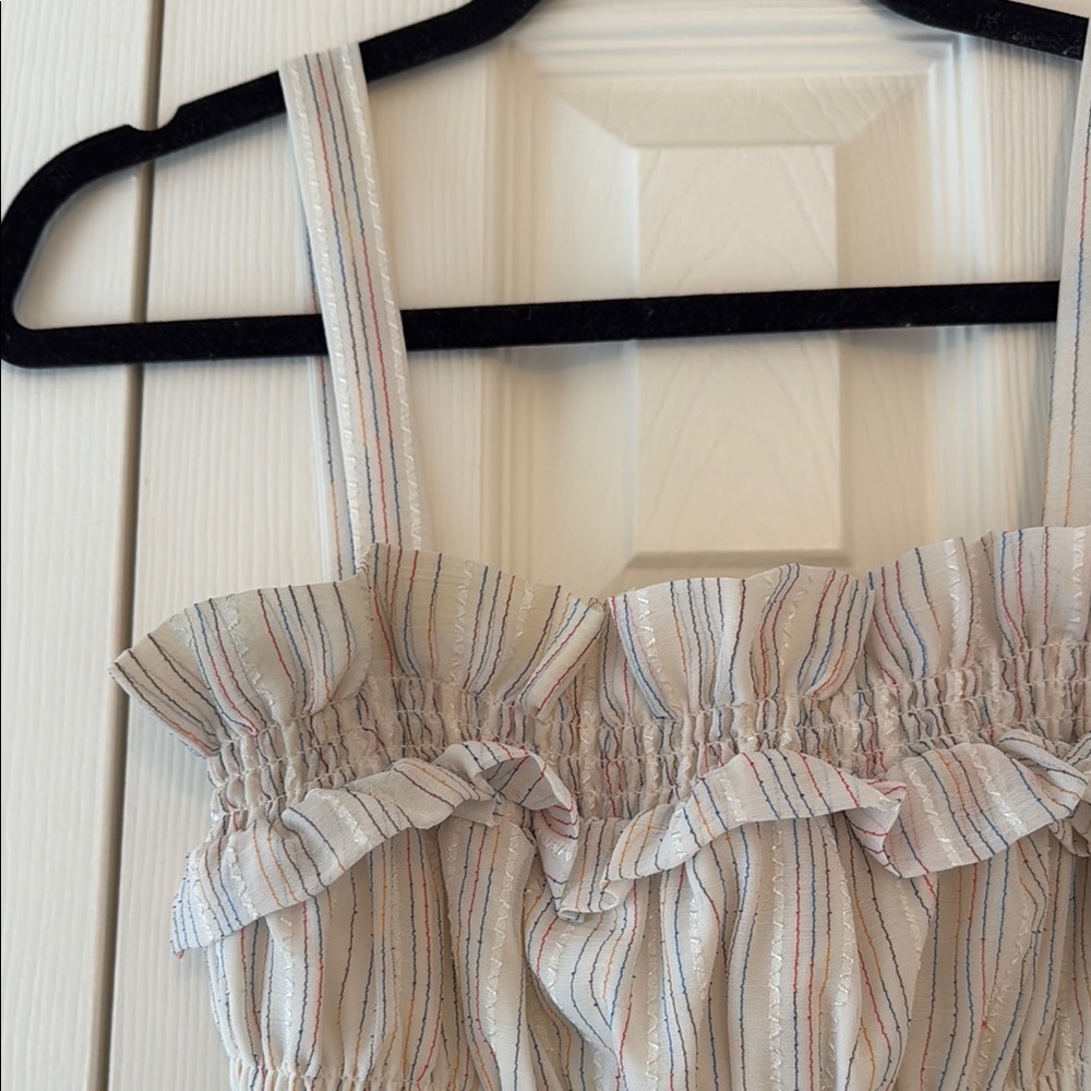 Striped Ruffle Sundress - Picture 4 of 6